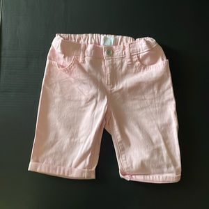 Girl, shorts, light pink size 6–7